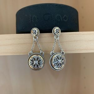 NEVER WORN-Brighton Two Tone Post Earrings